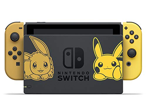 Nintendo Switch Pikachu & Eevee Edition + Pokemon: Let's Go, Pikachu!