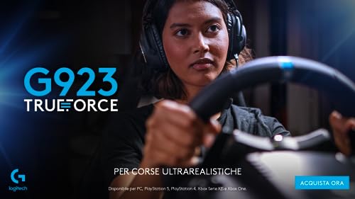 Logitech G 923 Racing Wheel & Pedals - Xbox/PC