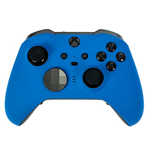Xbox Elite Series 2 Custom Soft Touch Controller - Enhanced Grip, Cool Blue - Xbox Compatible