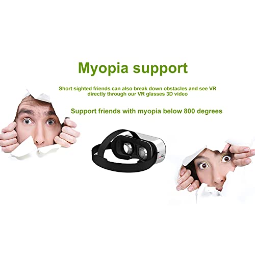 Universal 3D VR Glasses with Remote for Adults