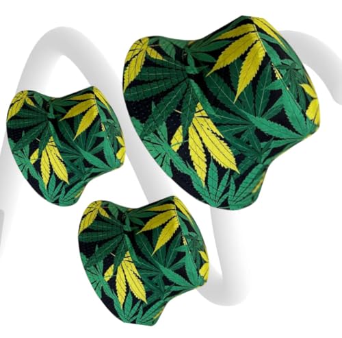 Premium Reversible Marijuana Leaf Bucket Hat