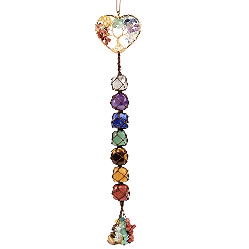Handmade Crystal Chakra Car Hanging Ornament