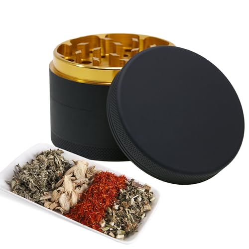 Black 2-Inch Marijuana Grinder