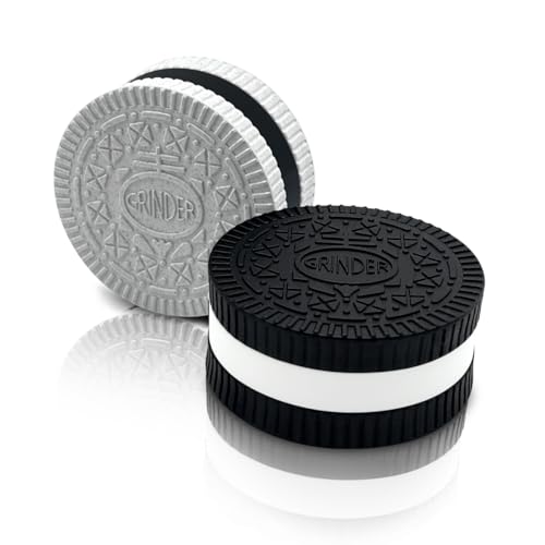 Owlstem Biscuit Shape Design Grinder - 2 Pack