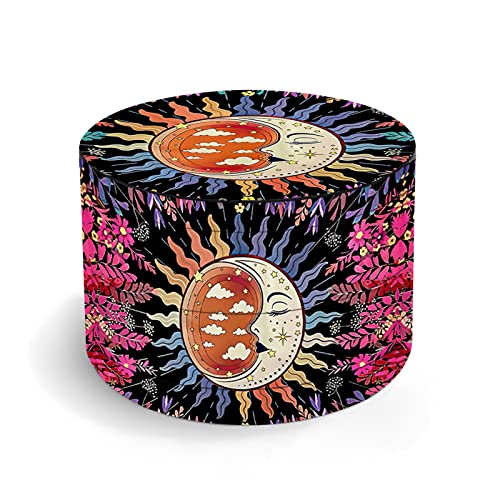 Boho 2.5 Inch Grinder with Sleeping Moon Design