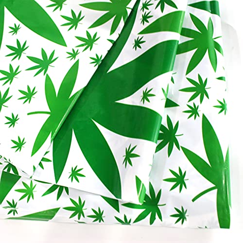 Marijuana Leaf Tablecloth for 21st Birthday Parties