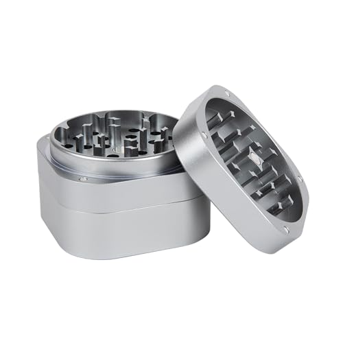 PAX Square Aluminum Herb Grinder for Even, Medium Grind