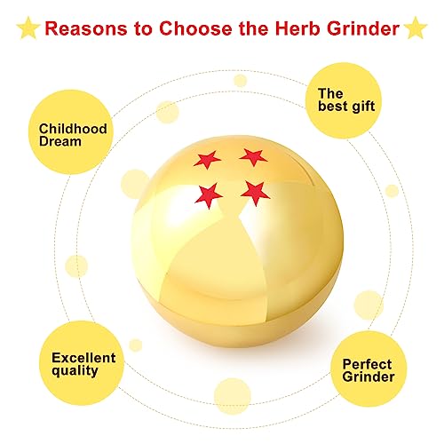 VICKYDGE Anime Large Spice Grinder, 2.2 Inch