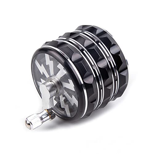 2.5” Portable Hand Crank Grinder with Clear Top
