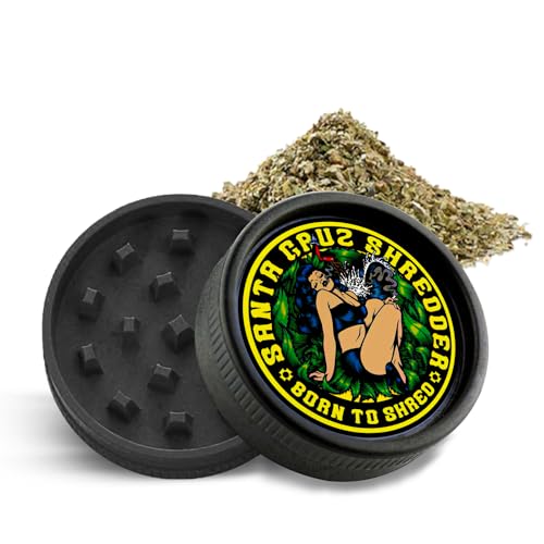 Santa Cruz Shredder Herb Grinder - Knurled Top