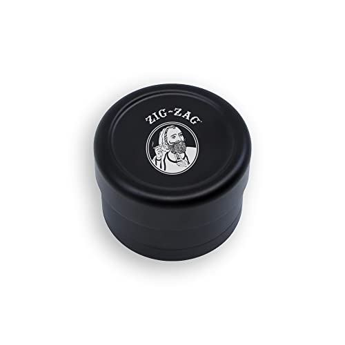Zig-Zag Rolling Papers x Flower Mill - Large - 2.5 Inch - Spice Grinder - CNC machined from aircraft-grade 6061 aluminum and anodized finish