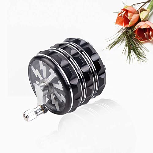 2.5” Portable Hand Crank Grinder with Clear Top