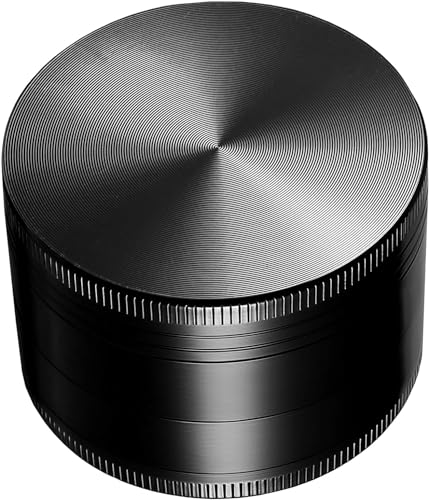 2.5" Black Grinder - Perfect for Cannabis Grinders