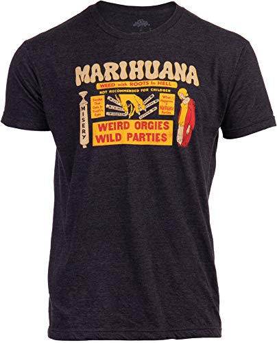Vintage Reefer Madness Marijuana Propaganda T-Shirt | 3XL