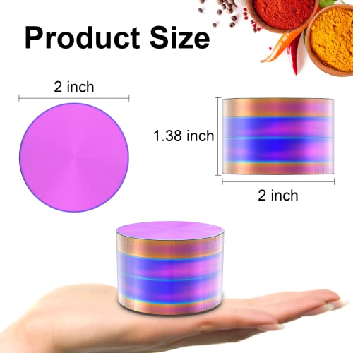LANDFLY 2 inch Spice Grinder for Cannabis