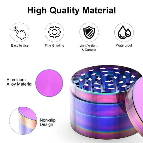 LANDFLY 2 inch Spice Grinder for Cannabis