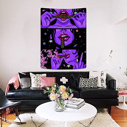 Yeoiat Trippy Tapestry, Anime Wall Decor, Bedroom Tapestry