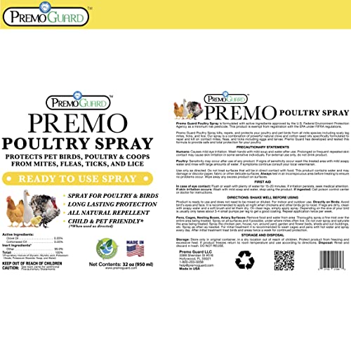 Natural Poultry Spray - Mite, Flea, and Lice Treatment