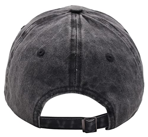 Vintage Washed Denim Chicken Mama Baseball Cap