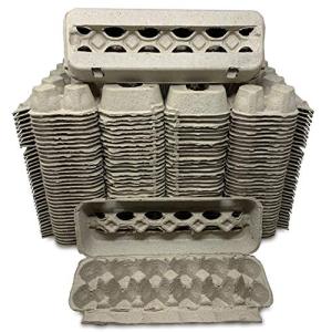 72 Pack of Vented Egg Cartons in Paper Pulp