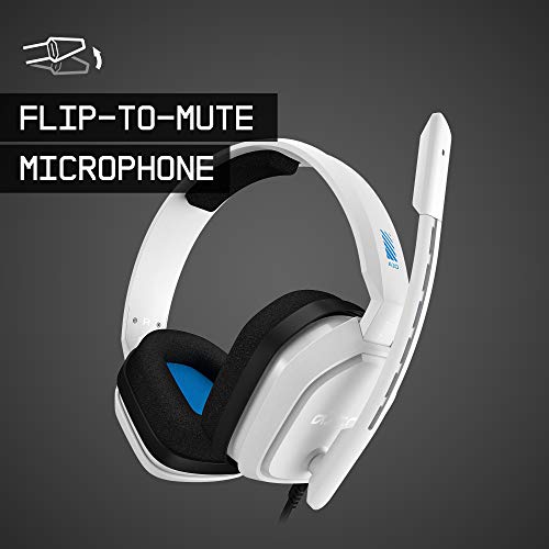 White/Blue ASTRO Wired Gaming Headset for Multiple Consoles