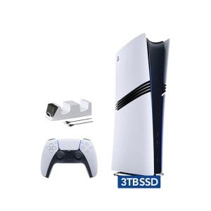 PlayStation 5 Pro 3TB Digital Gaming Console Bundle