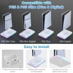 PS5 Cooling Stand & RGB Controller Charging Dock