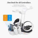 4-in-1 Charging Station for PSVR2 and PS5