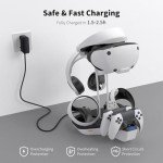 4-in-1 Charging Station for PSVR2 and PS5