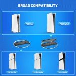 Vertical Stand for PS5 Pro/Slim - Easy Install