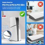 Vertical Stand for PS5 Pro/Slim - Easy Install