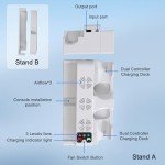 PS5 Cooling Station with Controller Charger & Fan