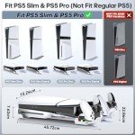 Tokluck PS5 Slim/Pro Cooling Stand with Charger