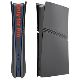 Black Cover Plates for PS5 Pro Console