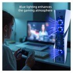 PS5 Pro Cooling Fan with USB & LED Lights
