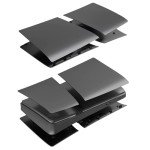 Black Cover Plates for PS5 Pro Console