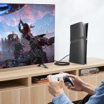 Black Cover Plates for PS5 Pro Console
