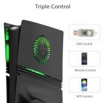 PS5 Pro Disc Faceplate with RGB Light Strip
