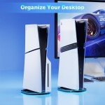 HONCAM PS5 Vertical Stand with RGB Lights