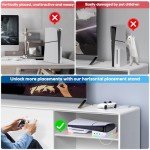 Auarte RGB PS5 Horizontal Stand with USB Hubs