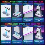 PS5 Stand & Cooling Station with Controller Charger