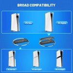 Vertical Stand for PS5 Pro/Slim - Easy Install