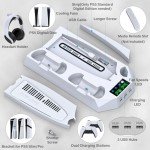 PS5 Cooling & Charging Station with Accessories