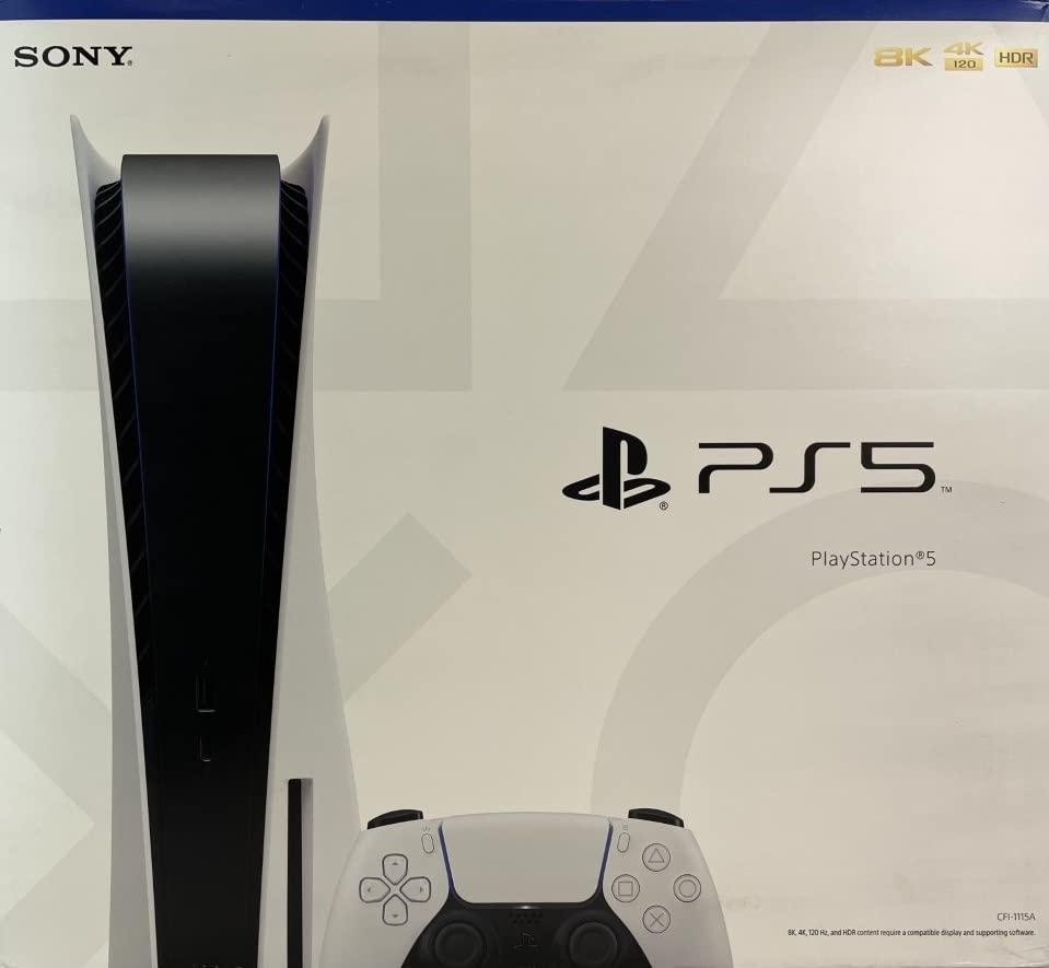 Sony PS5 Console with Blu-Ray Disc - White