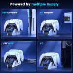 Dual PS5 Controller Fast Charging Dock Station