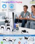PS5 Cooling and Charging Station with LED Stand