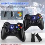 Gamrombo 2 Pack Wireless Gamepad for Xbox 360