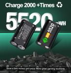 BEBONCOOL Rechargeable Battery for Xbox Controllers