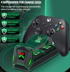 BEBONCOOL Rechargeable Battery for Xbox Controllers