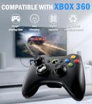 Dual Charging Dock with 2 Rechargeable Batteries for Xbox 360